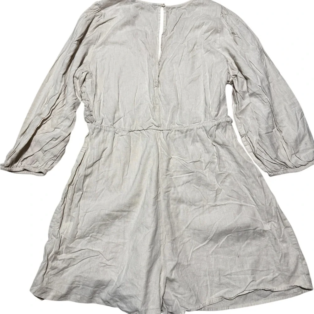 Zara Boho Crochet Babydoll Romper - Picture 7 of 9